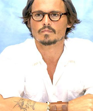 Johnny Depp Right Arm Tattoo